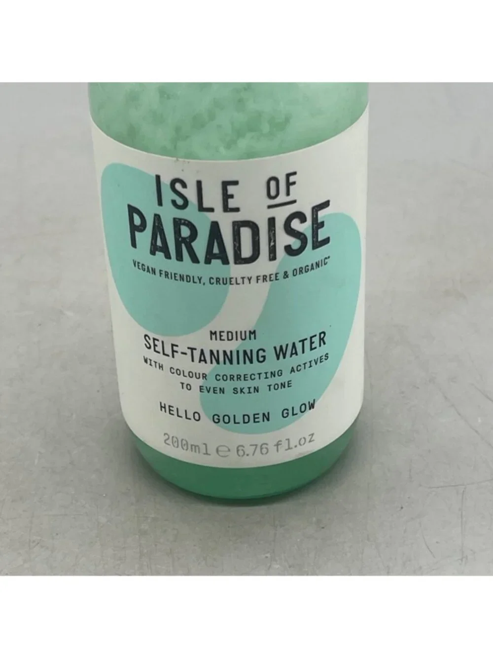 Isle Of Paradise Medium Self-Tanning Water Colour Correcting Actives Vegan READ